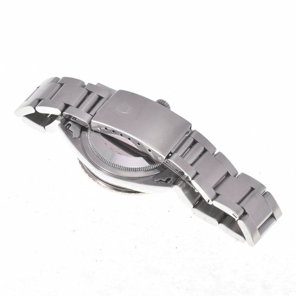 with paper ROLEX DATEJUST THUNDERBIRD 16264 vintage WG Bezel black Dial Automatic Men's
 Watch A#141328