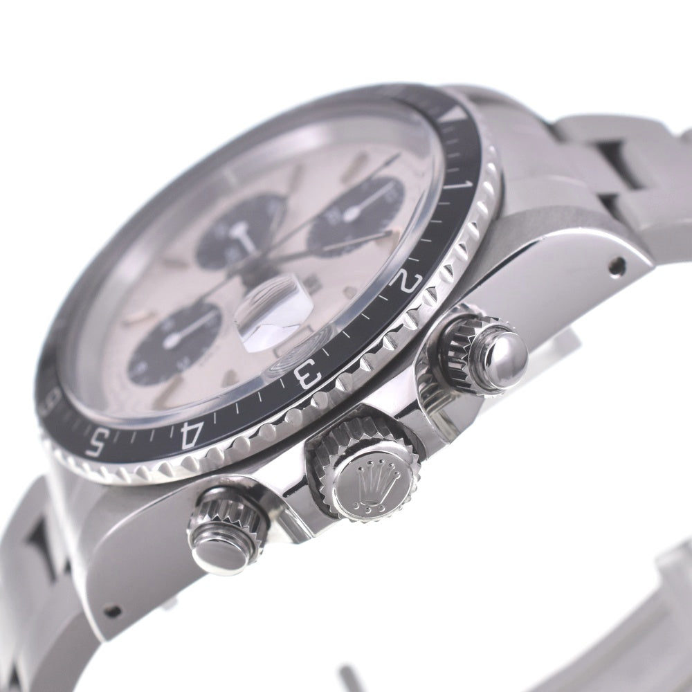 with paper TUDOR Oyster Date Chronotime 79170 Cal.7750 Silver / Black Dial Automatic Men's
 Watch R#141330