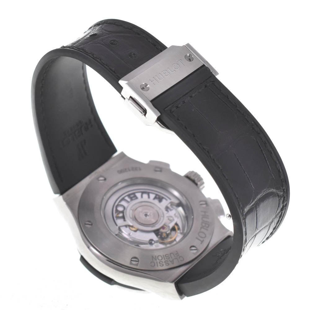 HUBLOT Classic fusion aero 525.NX.0170.LR Chronograph Date Black skeleton Dial Automatic Men's
 Watch Q#141340