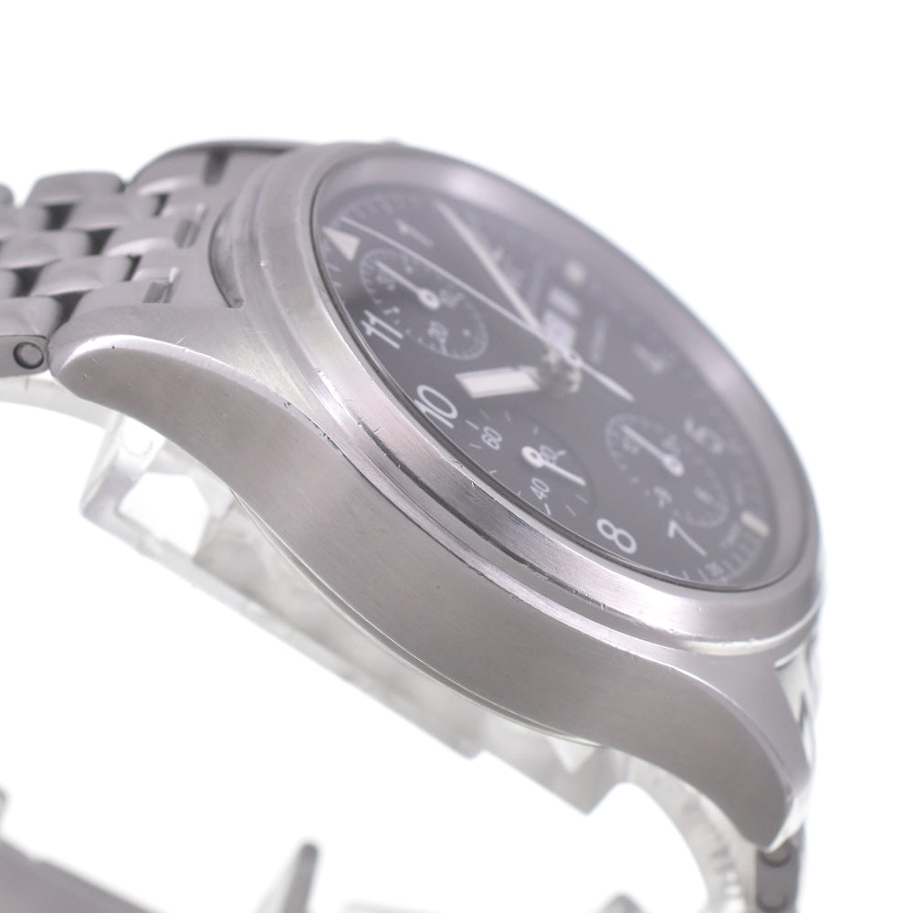 IWC SCHAFFHAUSEN Mechanical freeger IW370607 Chronograph day date black Dial Automatic Men's
 Watch R#141348