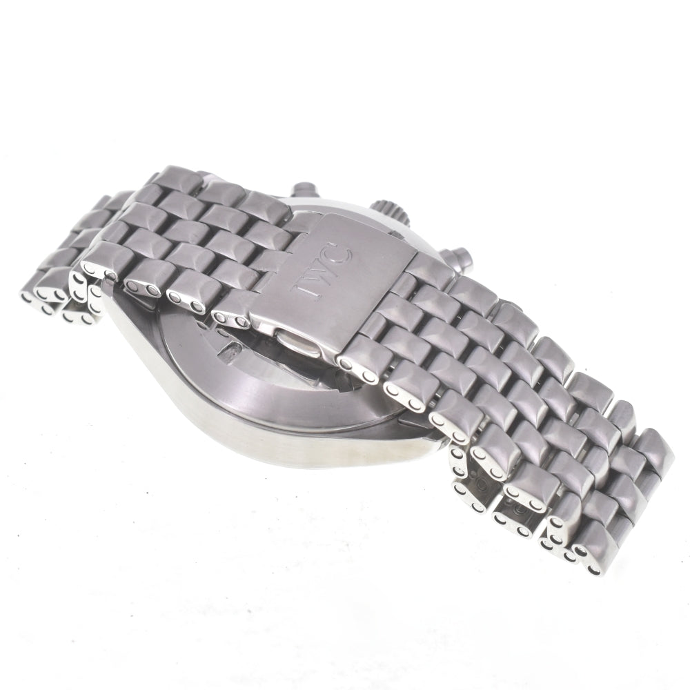 IWC SCHAFFHAUSEN Mechanical freeger IW370607 Chronograph day date black Dial Automatic Men's
 Watch R#141348