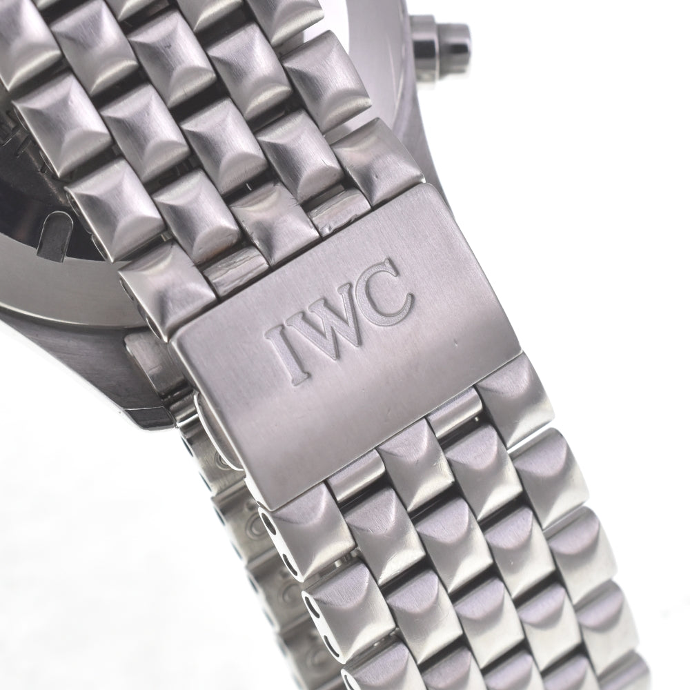 IWC SCHAFFHAUSEN Mechanical freeger IW370607 Chronograph day date black Dial Automatic Men's
 Watch R#141348