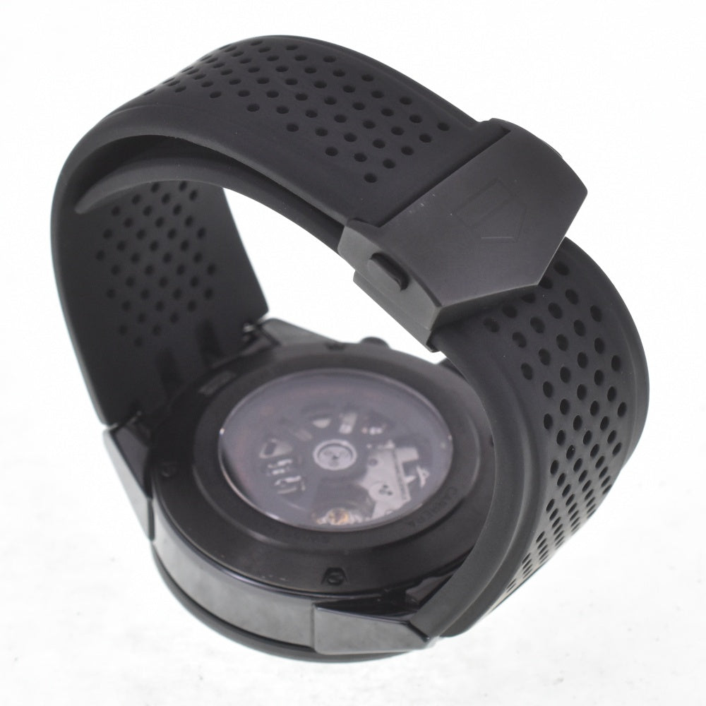 TAG HEUER Carrera CAR2A90 Ceramic Chronograph Date Black (Skeleton) Dial Automatic Men's
 Watch A#141359