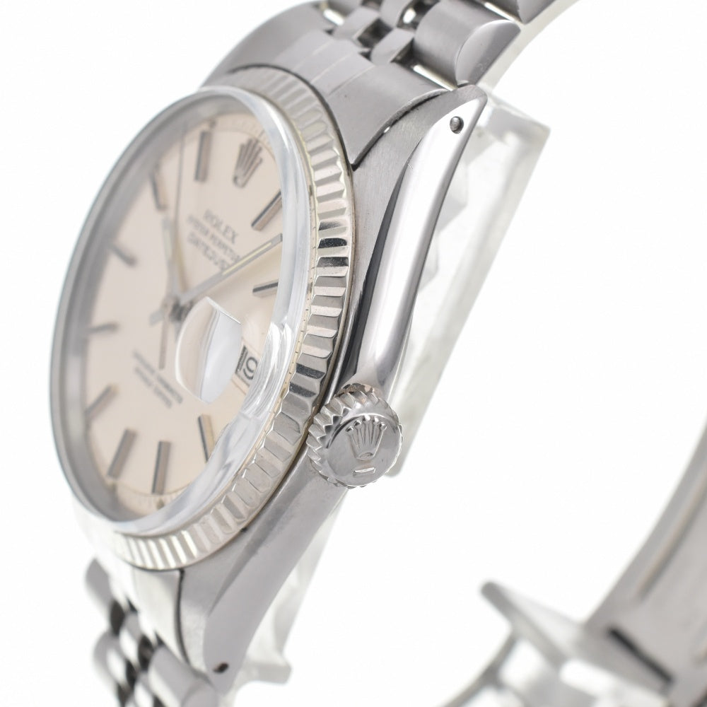 ROLEX DATEJUST 1601 vintage Cal.1570 Silver Dial Automatic Men's
 Watch J#141360