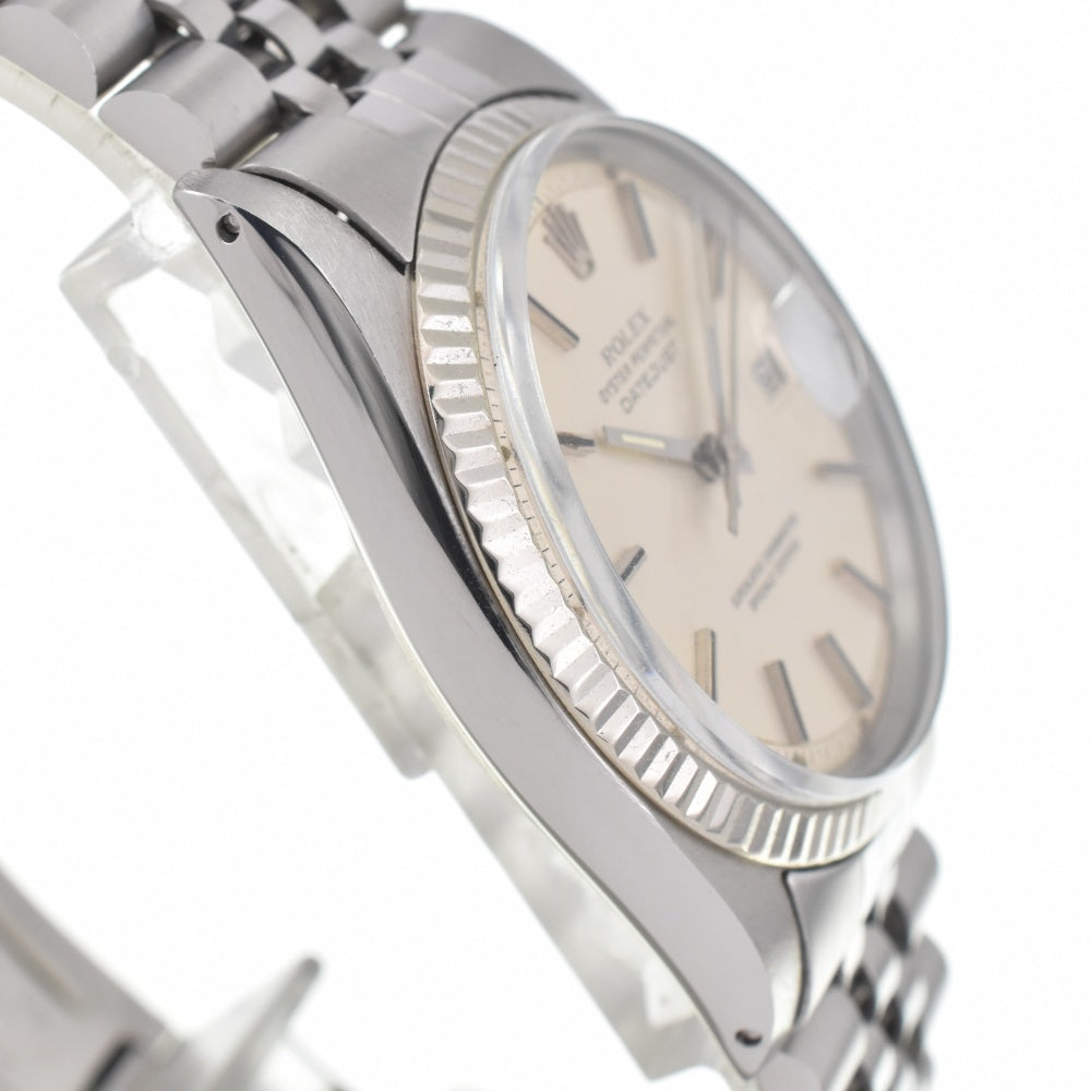 ROLEX DATEJUST 1601 vintage Cal.1570 Silver Dial Automatic Men's
 Watch J#141360