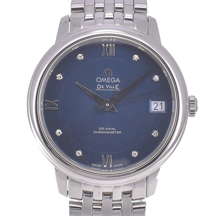 OMEGA De Ville Prestige 424.10.33.20.53.001 blue Dial Automatic Ladies
 Watch R#141365