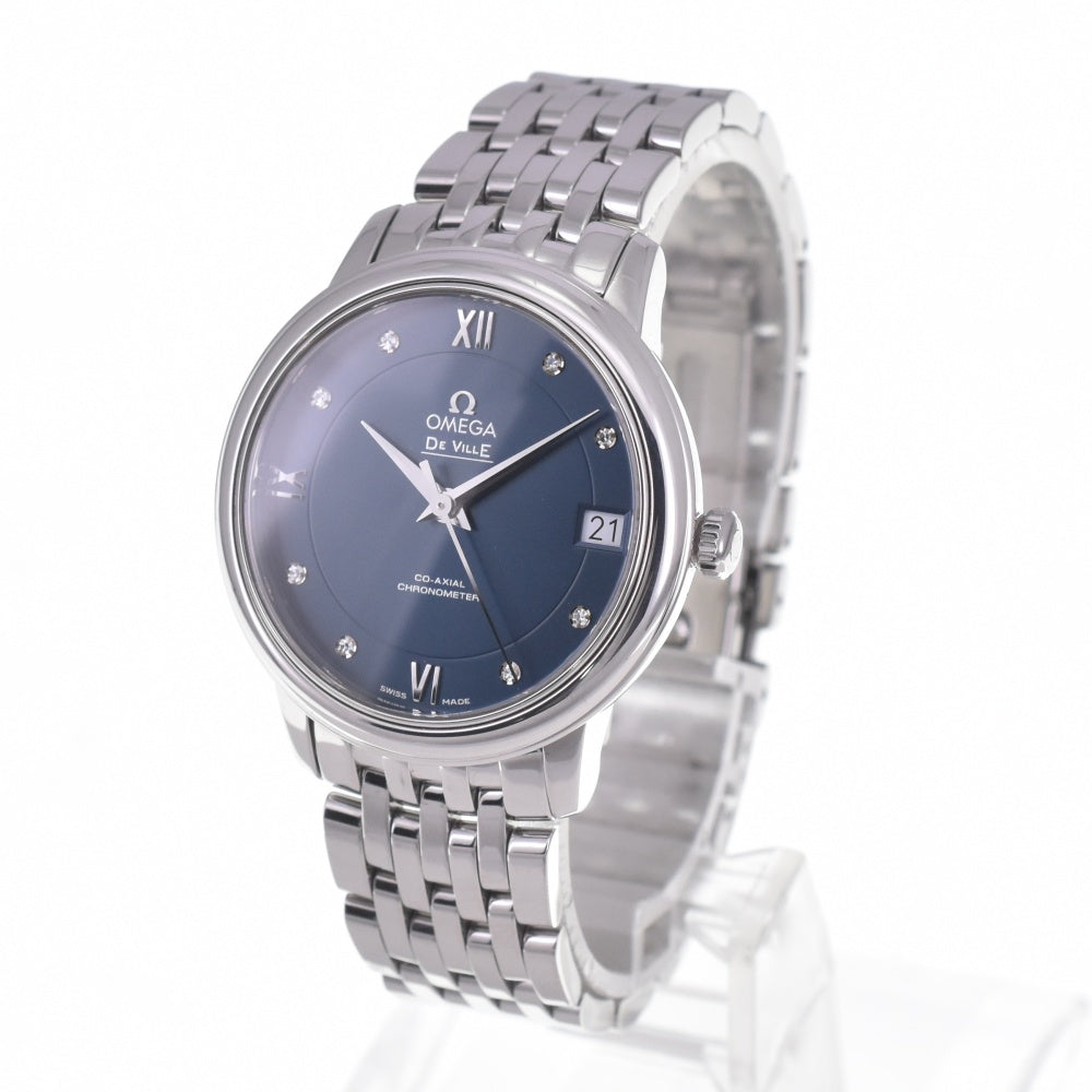 OMEGA De Ville Prestige 424.10.33.20.53.001 blue Dial Automatic Ladies
 Watch R#141365