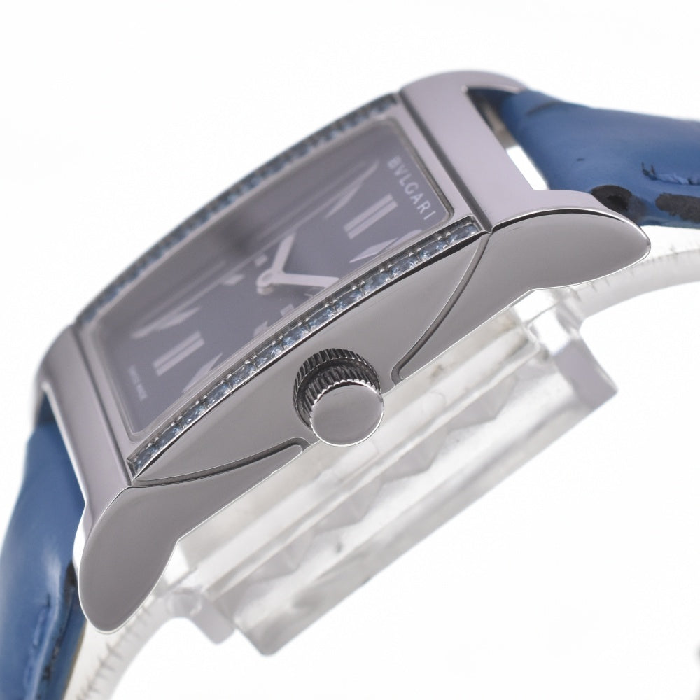 BVLGARI Rettangoro RT39S Blue diamond blue Dial Quartz Ladies
 Watch R#141372