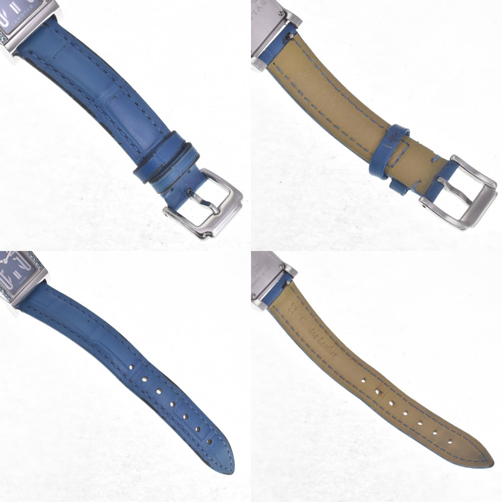 BVLGARI Rettangoro RT39S Blue diamond blue Dial Quartz Ladies
 Watch R#141372