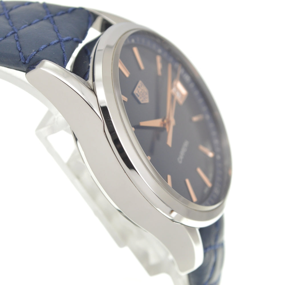 TAG HEUER Carrera WBK1312 Date blue Dial Quartz Ladies
 Watch R#141373