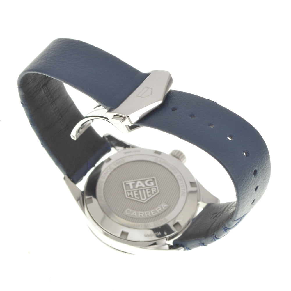 TAG HEUER Carrera WBK1312 Date blue Dial Quartz Ladies
 Watch R#141373