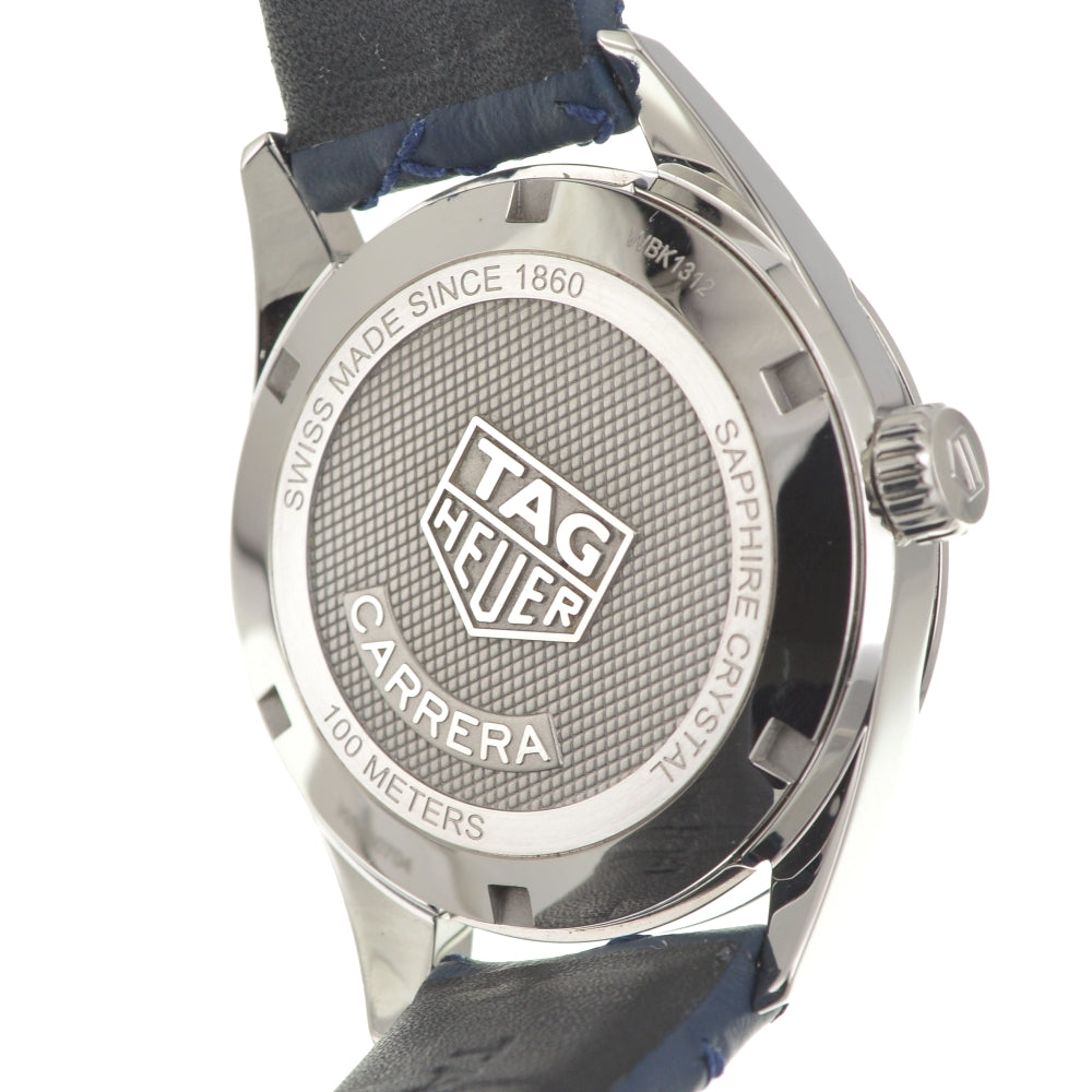 TAG HEUER Carrera WBK1312 Date blue Dial Quartz Ladies
 Watch R#141373