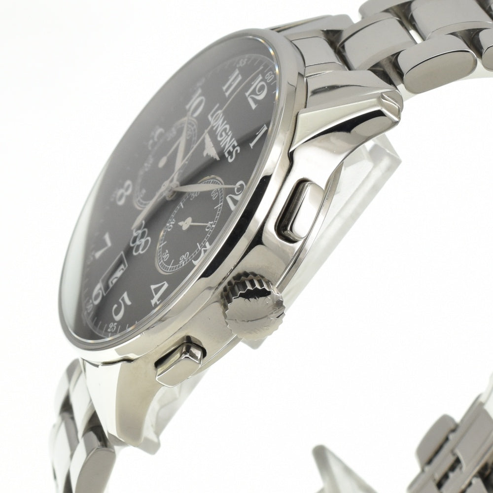 LONGINES Olympic collection L2.650.4 Chronograph Date black Dial Automatic Men's
 Watch E#141376