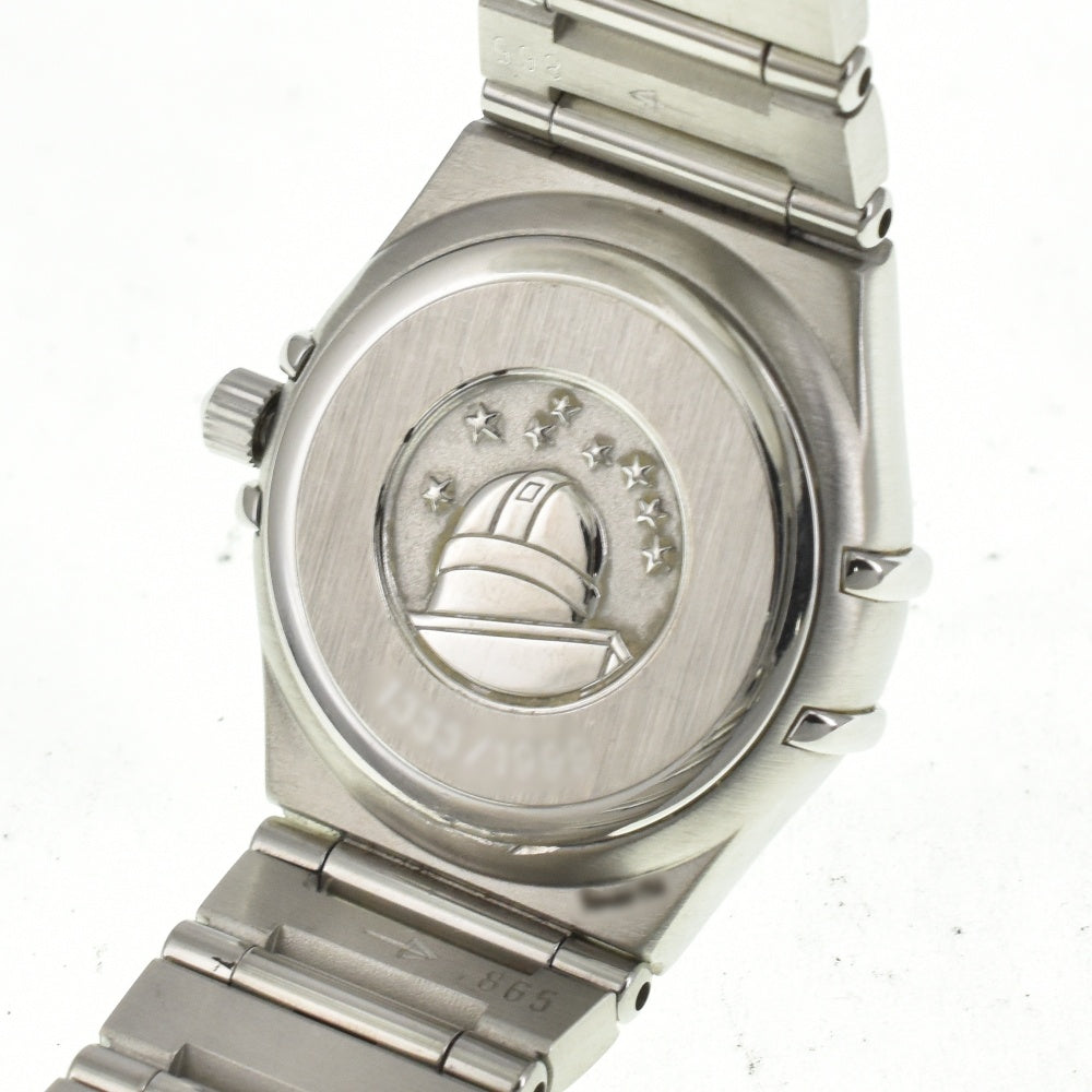 OMEGA Constellation Mini Cindy Crawford 1563.86 Limited edition 16P diamond blue Dial Quartz Ladies
 Watch E#141383