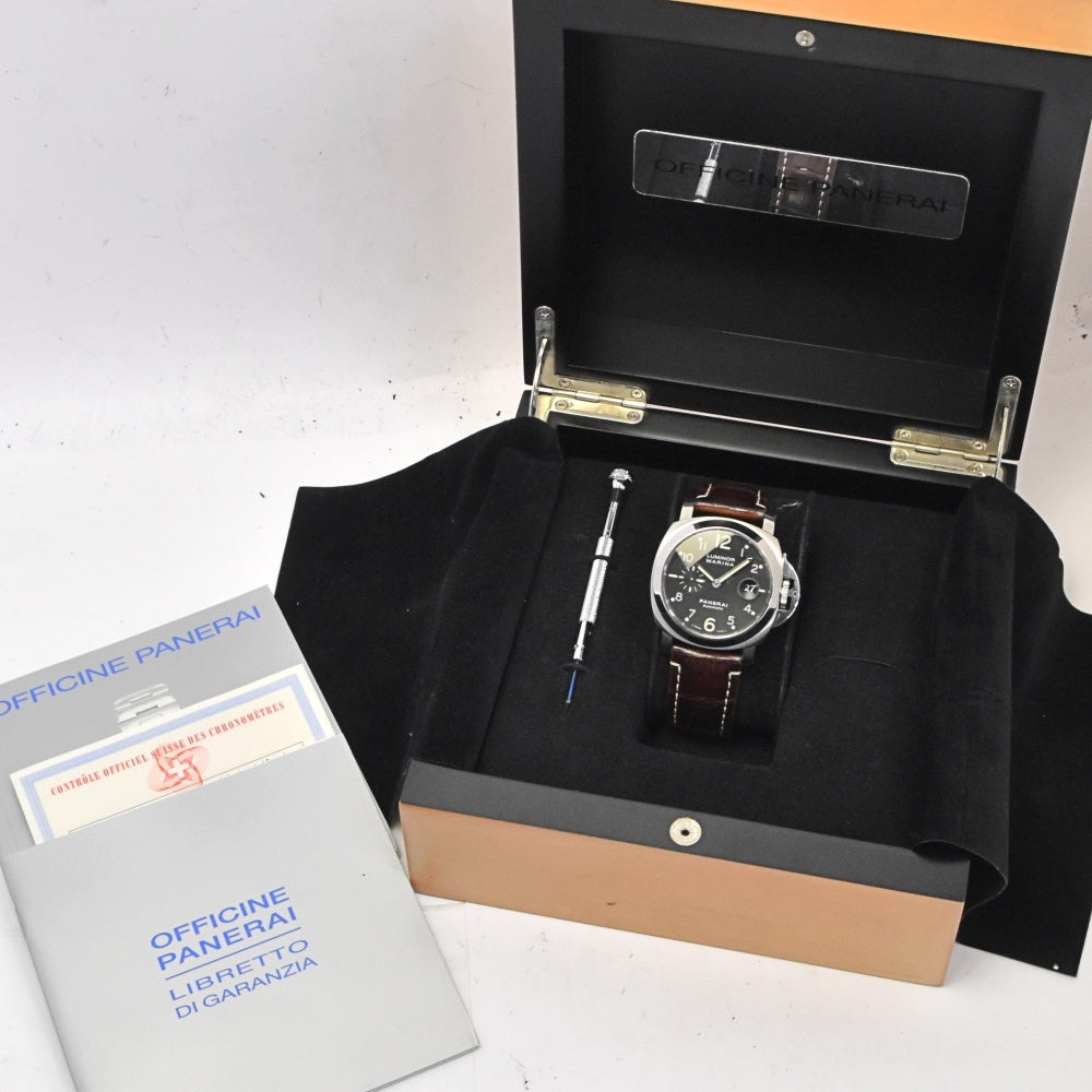 PANERAI Luminor Marina PAM00164 Date black Dial Automatic Men's
 Watch R#141395