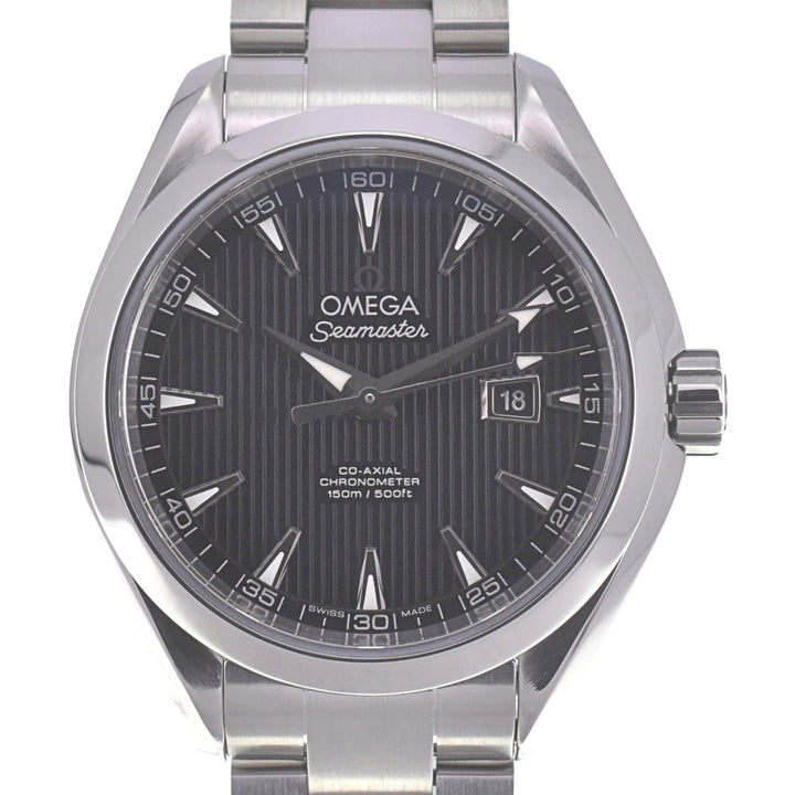 with paper OMEGA Seamaster Aqua Terra 150m 231.10.34.20.01.001 Date CO-AXIAL black Dial Automatic Ladies
 Watch Q#141406