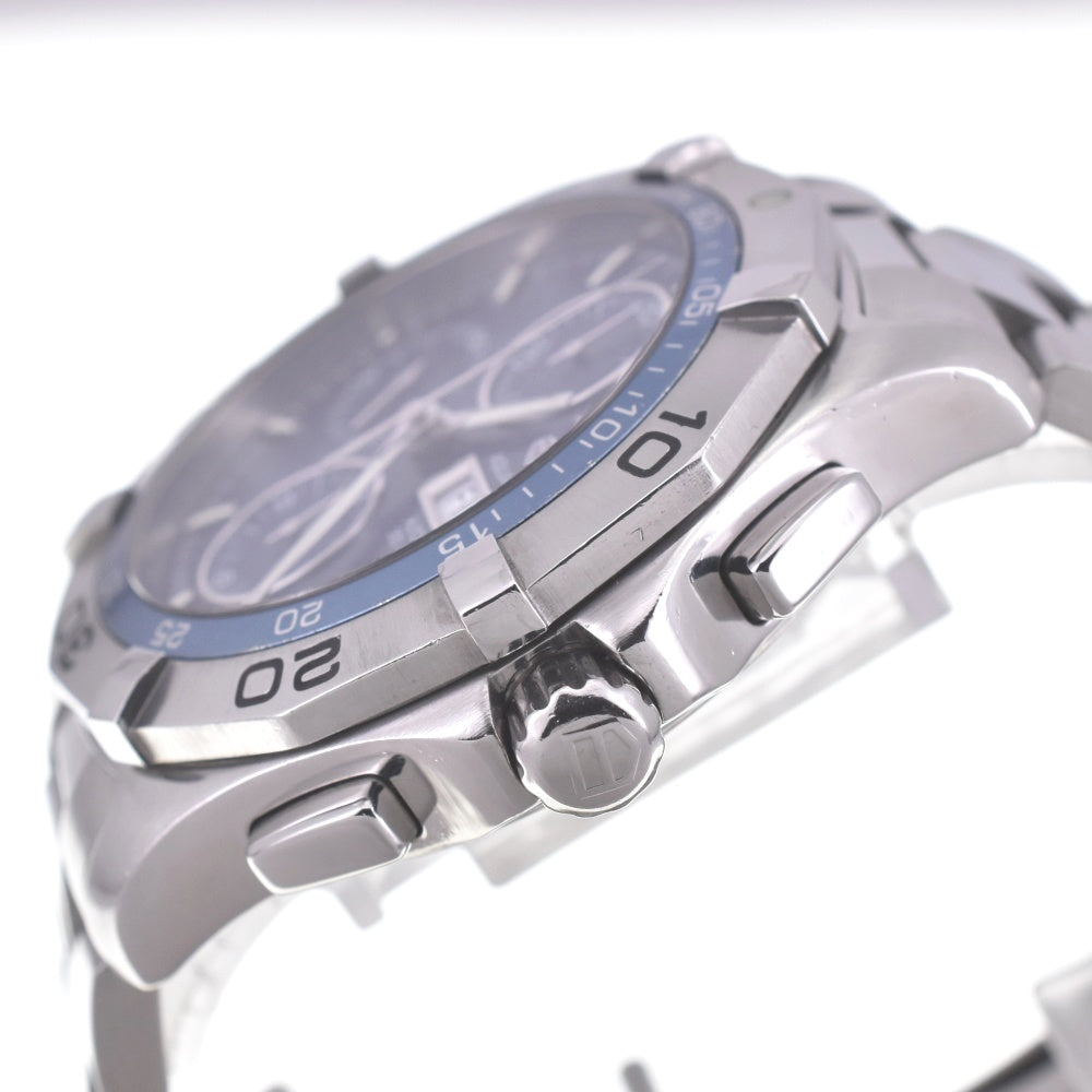 TAG HEUER Aqua racer CAF2012 Chronograph day date blue Dial Automatic Men's
 Watch R#141412