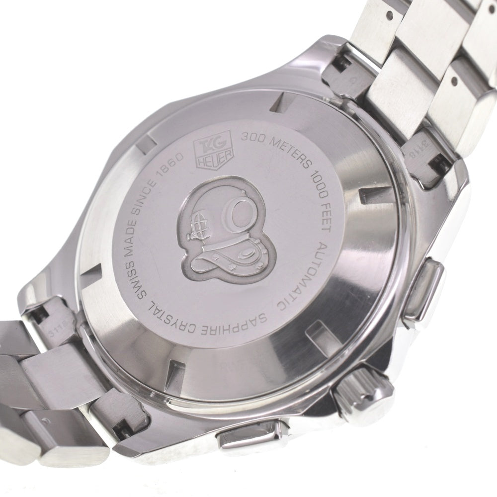 TAG HEUER Aqua racer CAF2012 Chronograph day date blue Dial Automatic Men's
 Watch R#141412