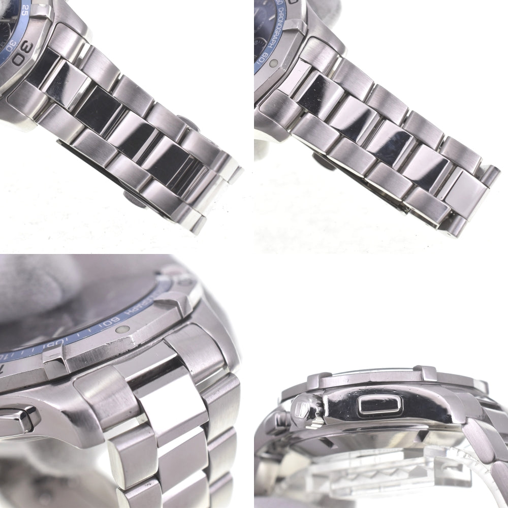 TAG HEUER Aqua racer CAF2012 Chronograph day date blue Dial Automatic Men's
 Watch R#141412