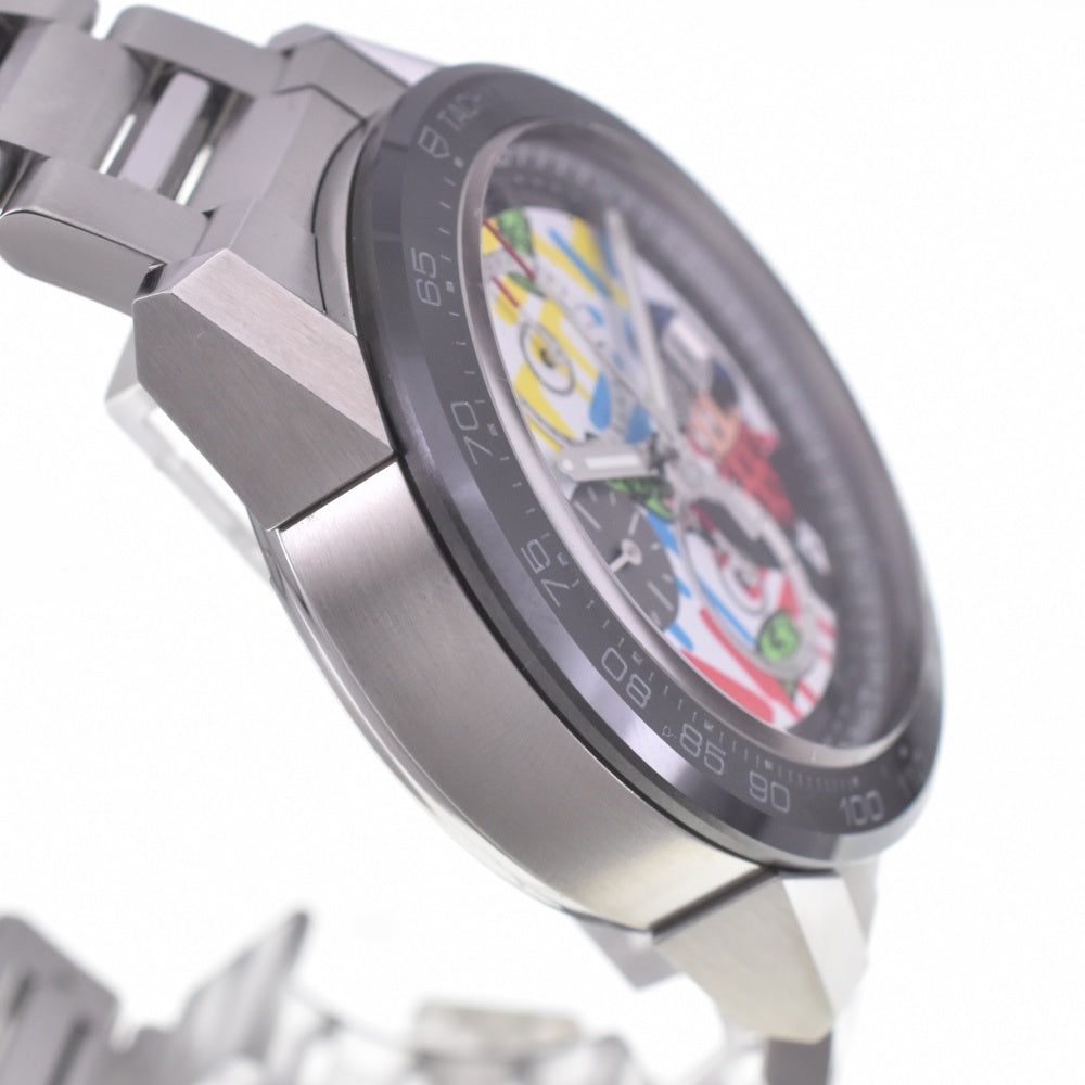 with paper TAG HEUER Carrera Heuer 01 CAR201AA.BA0714 Alec Monopoly Special multicolor Dial Automatic Men's
 Watch R#141418