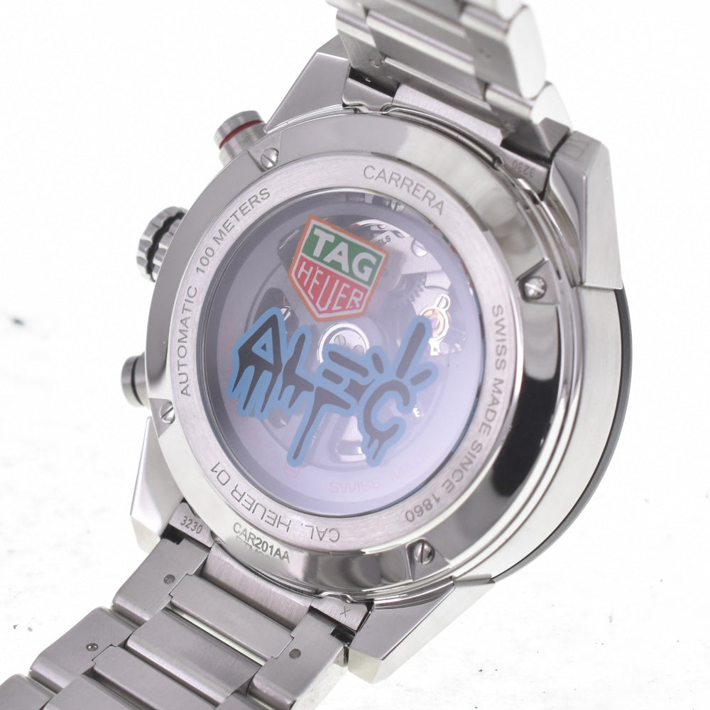 with paper TAG HEUER Carrera Heuer 01 CAR201AA.BA0714 Alec Monopoly Special multicolor Dial Automatic Men's
 Watch R#141418
