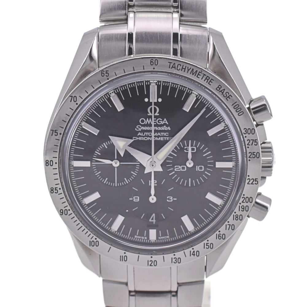 with paper OMEGA Speedmaster Broad Arrow 3551.50 Chronograph black Dial Automatic Men's
 Watch D#141425