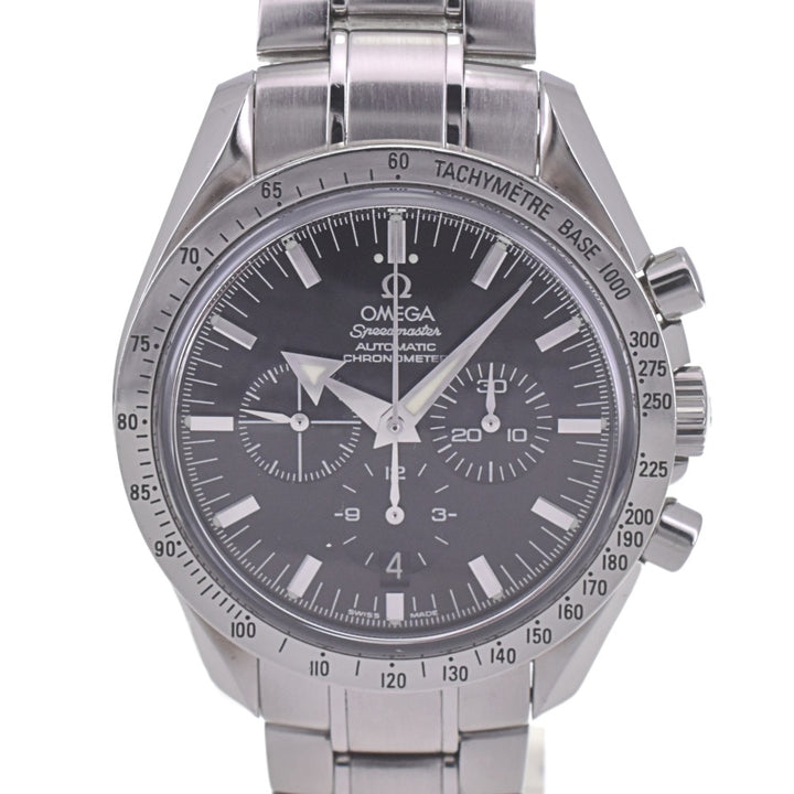 with paper OMEGA Speedmaster Broad Arrow 3551.50 Chronograph black Dial Automatic Men's
 Watch D#141425