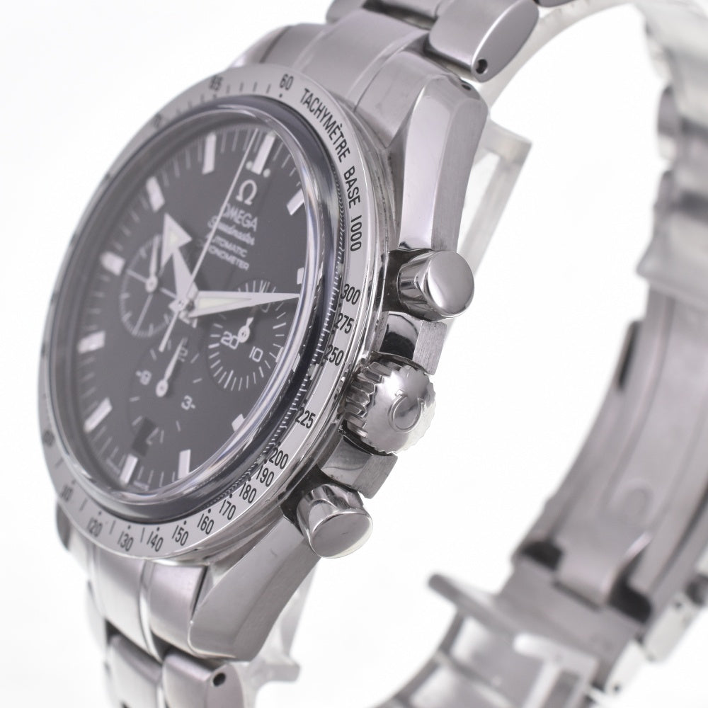 with paper OMEGA Speedmaster Broad Arrow 3551.50 Chronograph black Dial Automatic Men's
 Watch D#141425