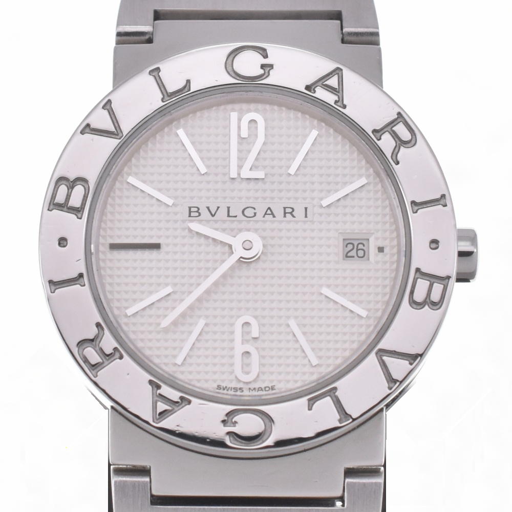 BVLGARI Bvlgari Bvlgari BB26SS Date Silver Dial Quartz Ladies
 Watch R#141433