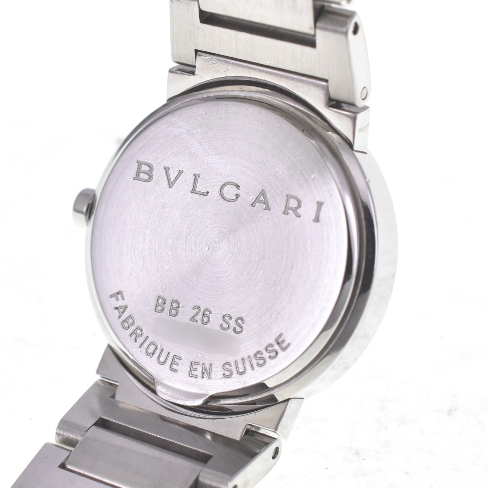 BVLGARI Bvlgari Bvlgari BB26SS Date Silver Dial Quartz Ladies
 Watch R#141433