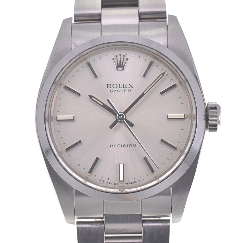 ROLEX Oyster Precision 6426 vintage Silver Dial Hand Winding Men's
 Watch R#141435