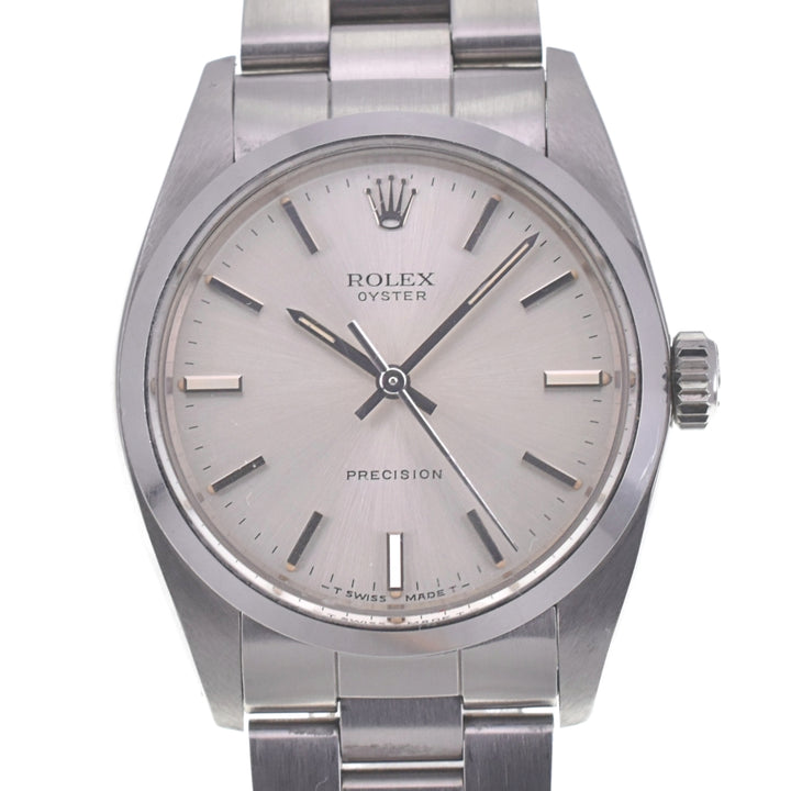ROLEX Oyster Precision 6426 vintage Silver Dial Hand Winding Men's
 Watch R#141435