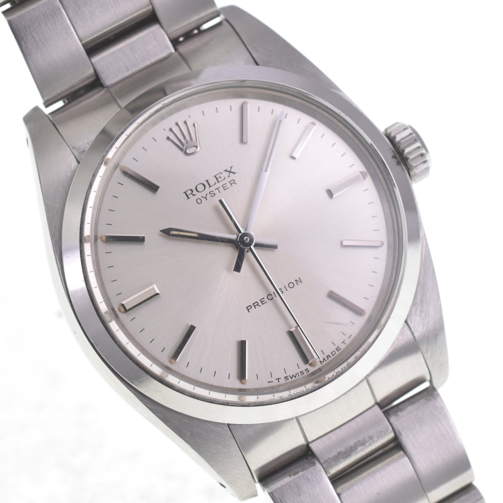 ROLEX Oyster Precision 6426 vintage Silver Dial Hand Winding Men's
 Watch R#141435