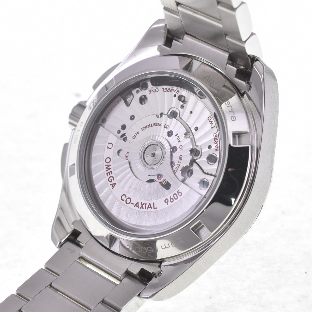 with paper OMEGA Seamaster Aqua Terra 231.10.43.52.03.001 GMT Chronograph Date blue Dial Automatic Men's
 Watch R#141437