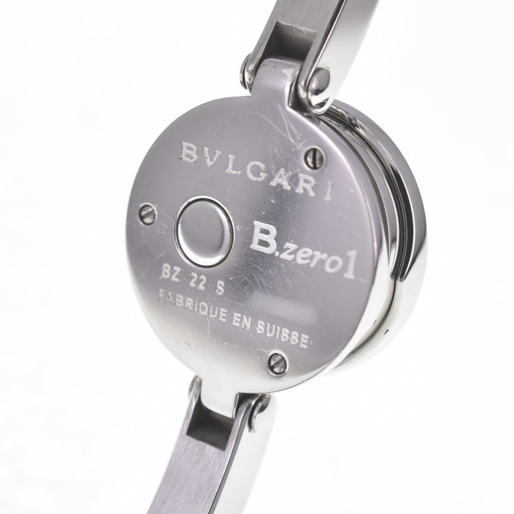 with paper BVLGARI B.zero1 BZ22S 12P diamond Blue shell Dial Quartz Ladies
 Watch Q#141444