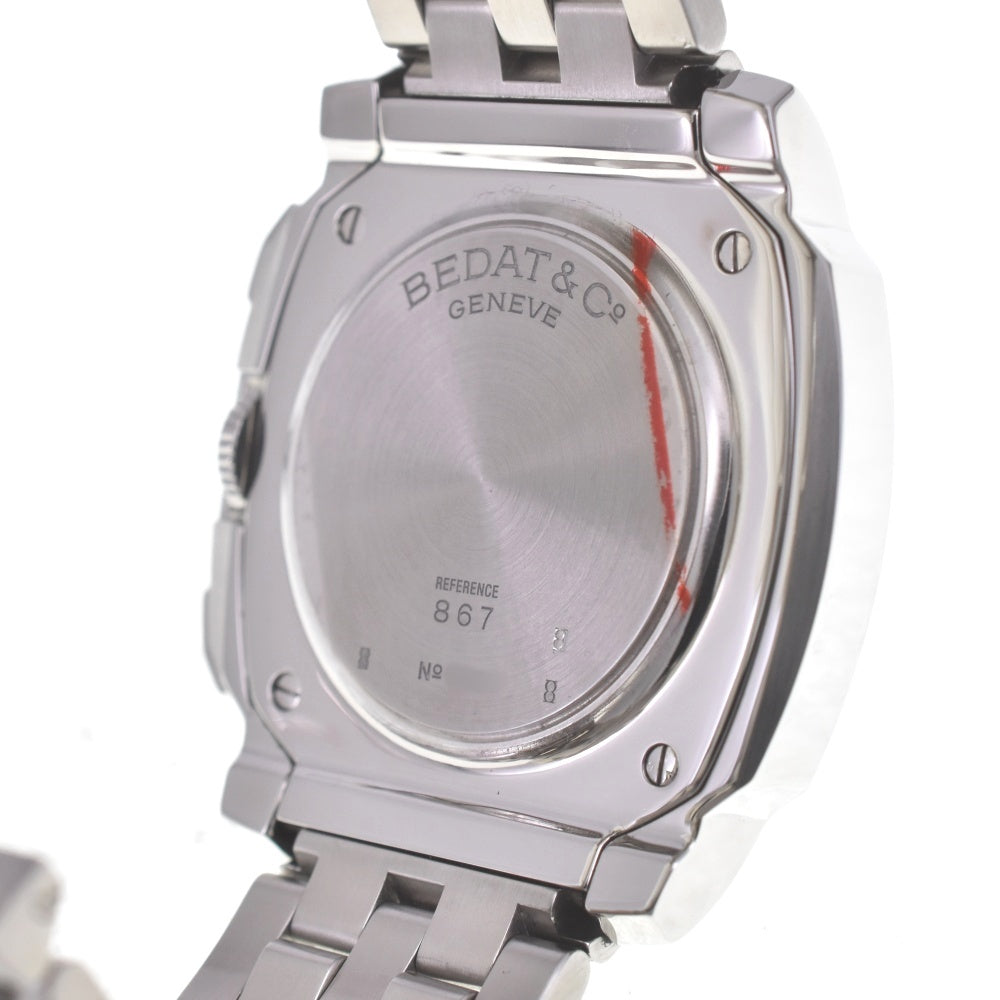 with paper BEDAT&Co No.8 B867.011.311B Chronograph Date Black / Silver Dial Automatic Men's
 Watch Q#141448