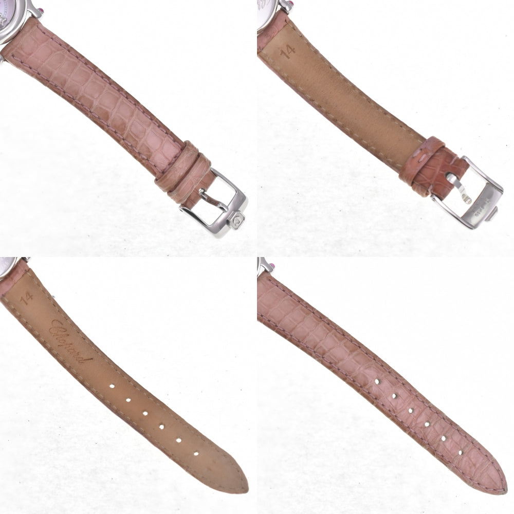 Chopard Happy sports 27/8245-21 3P Star Ruby/Diamond Pink shell Dial Quartz Ladies
 Watch R#141452