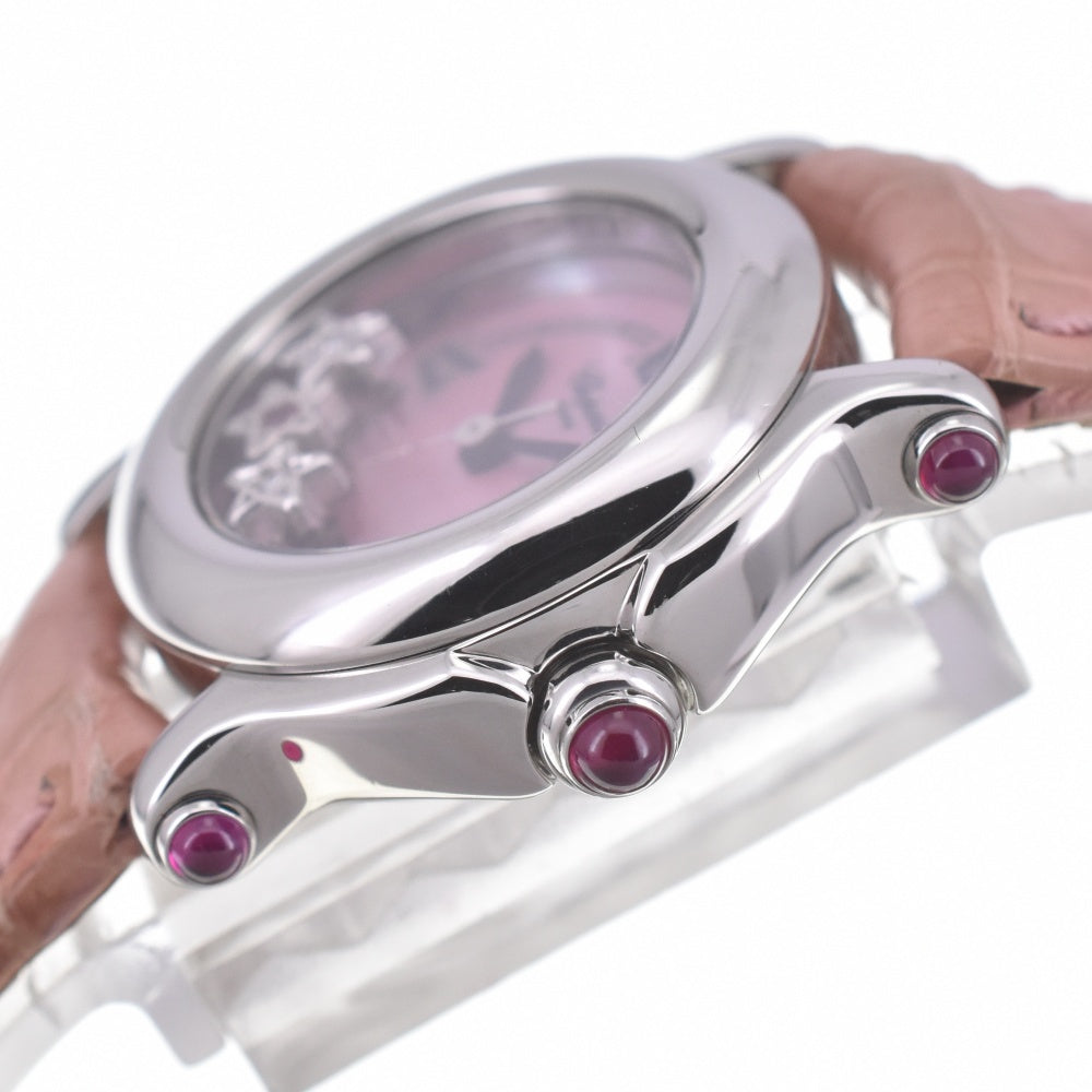 Chopard Happy sports 27/8245-21 3P Star Ruby/Diamond Pink shell Dial Quartz Ladies
 Watch R#141452