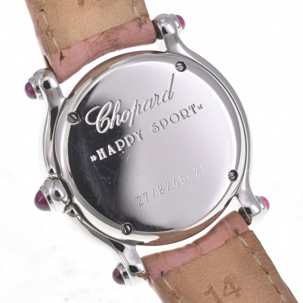 Chopard Happy sports 27/8245-21 3P Star Ruby/Diamond Pink shell Dial Quartz Ladies
 Watch R#141452