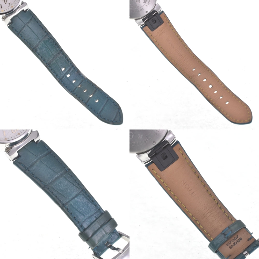 LOUIS VUITTON Tambour New Wave QA093 Chronograph white Dial Quartz Men's
 Watch R#141460