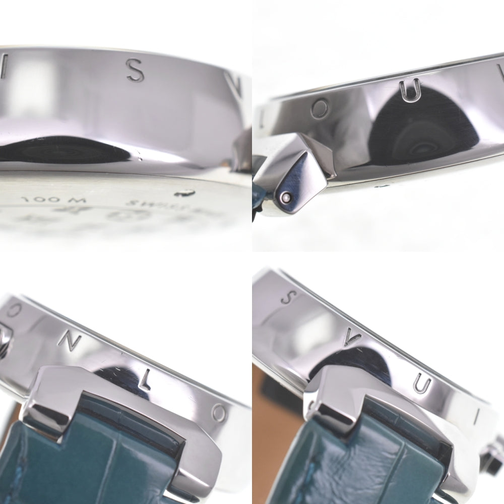 LOUIS VUITTON Tambour New Wave QA093 Chronograph white Dial Quartz Men's
 Watch R#141460