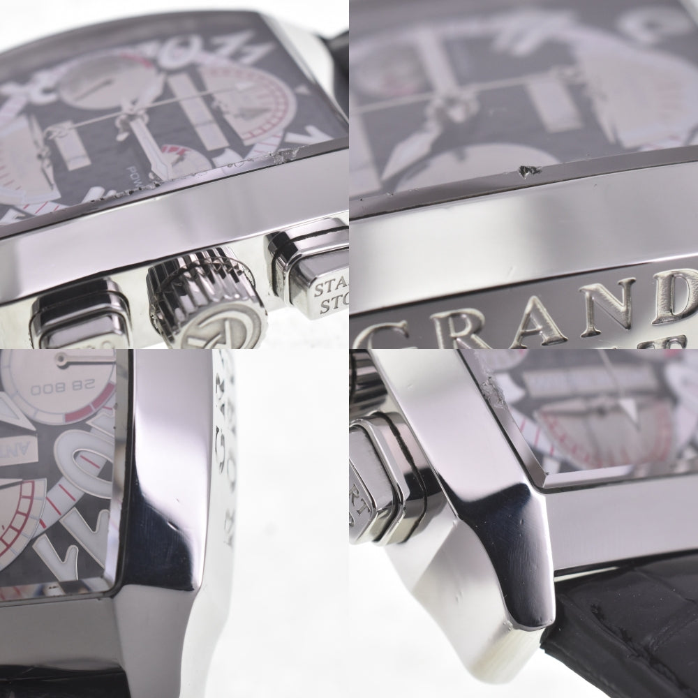 with paper Antoine Preziuso Chrono Grand Robusto GRSSO.0301311/S/D Power reserve Black / Silver Dial Automatic Men's
 Watch R#141466