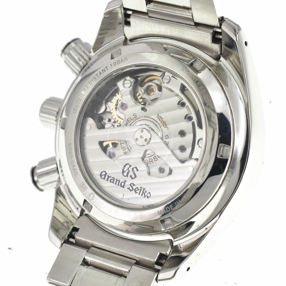 SEIKO Grand Seiko 9R86-0AA0/SBGC003 Chronograph power reserve black Dial Spring drive Men's
 Watch R#141471