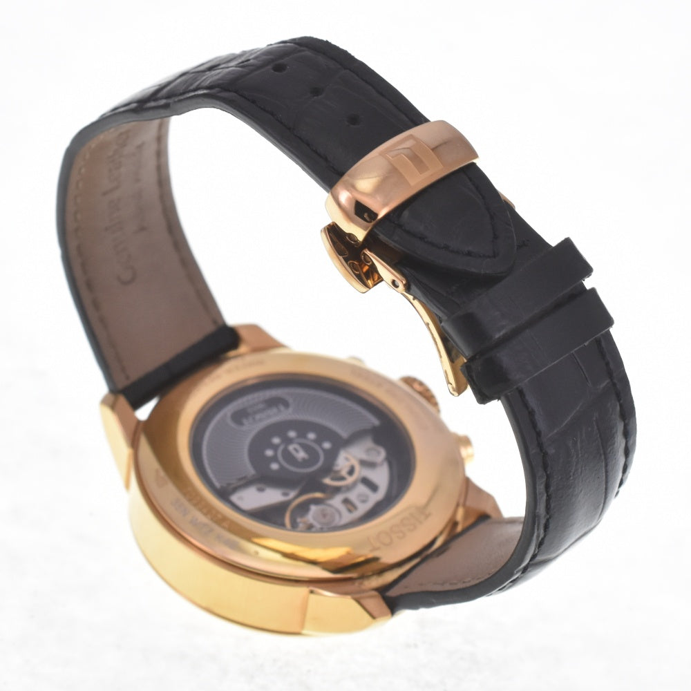 TISSOT Shuman de Tourel T099.427.36.038.00 Chronograph Date Silver Dial Automatic Men's
 Watch Q#141474