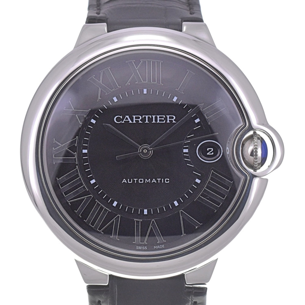 CARTIER Baron Blue LM WSBB0003 Date black Dial Automatic Men's
 Watch R#141478