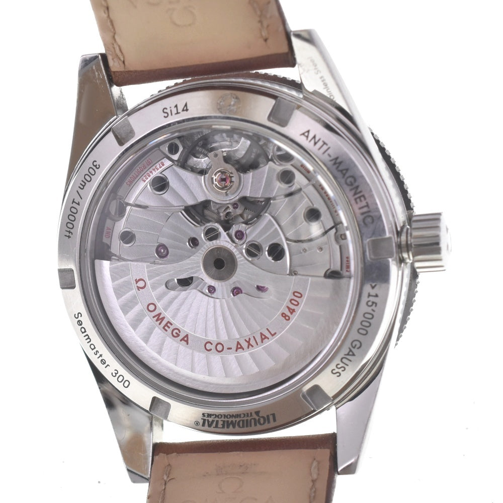 with paper OMEGA Seamaster 300 Master Co-Axial 233.32.41.21.01.002 black Dial Automatic Men's
 Watch R#141479