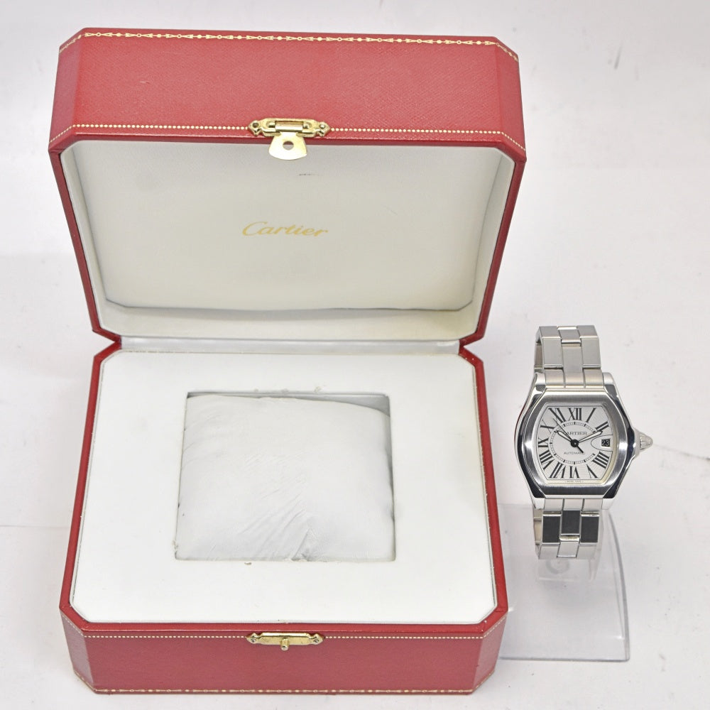 CARTIER Roadster LM W6206017 Date Silver Dial Automatic Men's
 Watch R#141480
