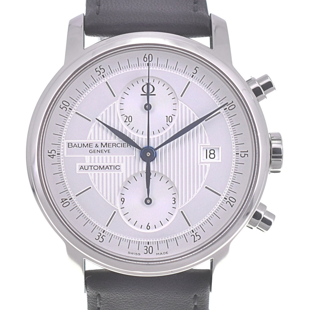 with paper Baume & Mercier Classima Executive MOA08692 Chronograph Date Silver Dial Automatic Men's
 Watch R#141482