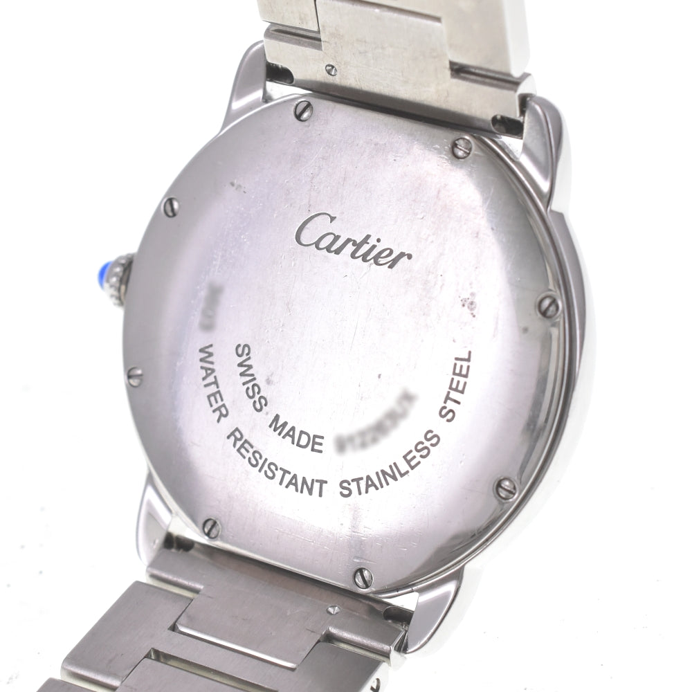CARTIER Ronde Solo LM W6701005 Date Silver Dial Quartz Men's
 Watch R#141484