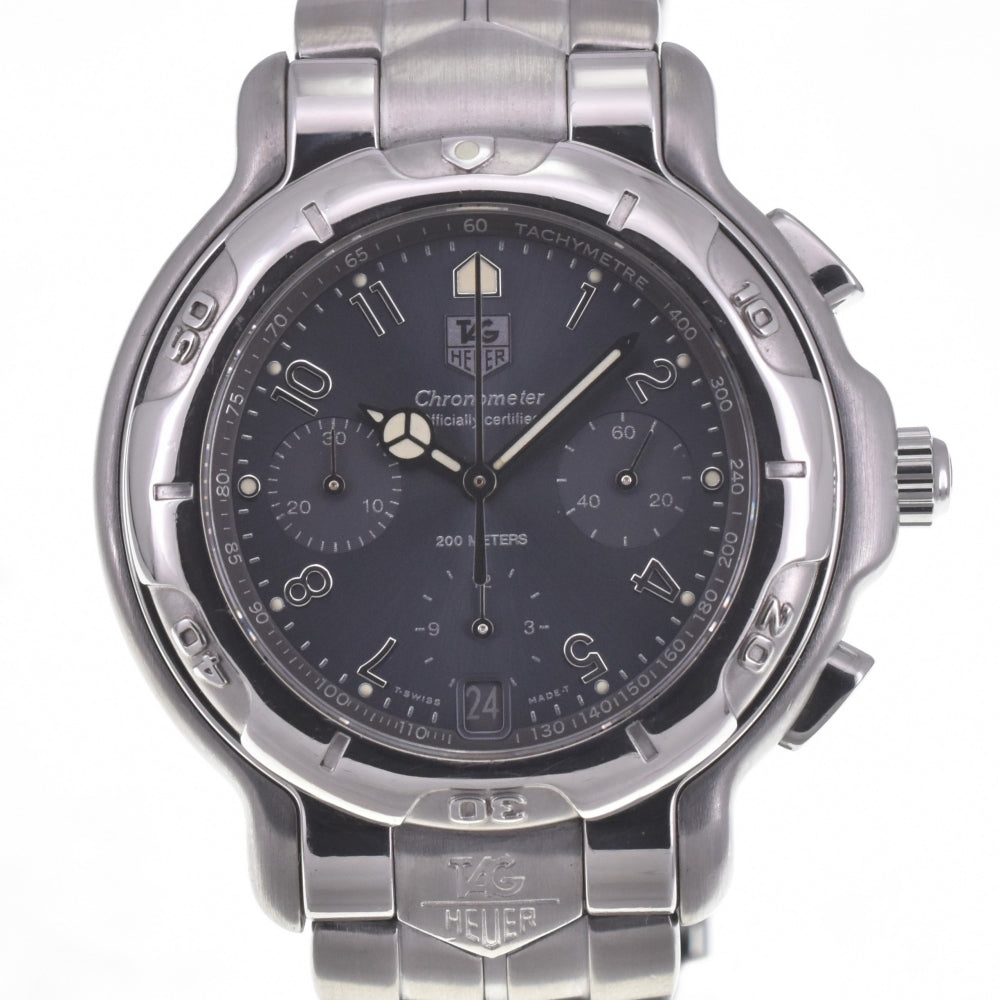 TAG HEUER 6000 series CH5112 Chronograph Date gray Dial Automatic Men's
 Watch R#141502